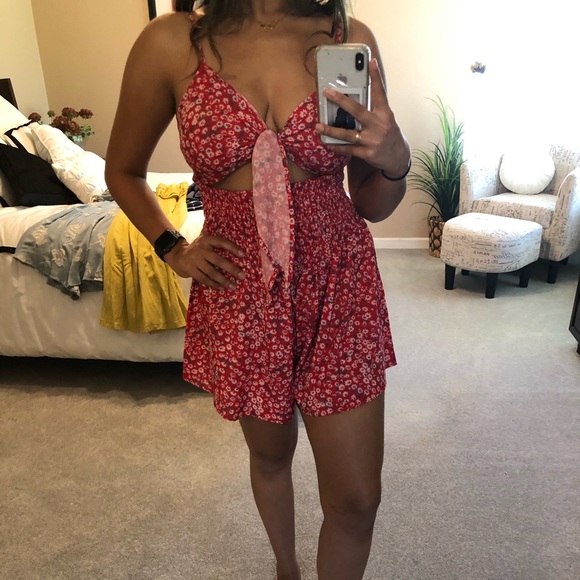 SHEIN Pants - floral romper